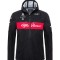 Alfa Romeo Racing geacă de bărbați cu glugă Rain official black F1 Team 2023 - XL