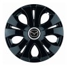 Set 4 Capace Roti Top Negru R15, Compatibil Cu Mazda, Autohelix MSA