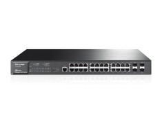 Switch TP-LINK TL-SG3424P, Porturi 24 x RJ-45 10/100/1000, 4 x SFP, Metal Case foto