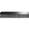 Switch TP-LINK TL-SG3424P, Porturi 24 x RJ-45 10/100/1000, 4 x SFP, Metal Case