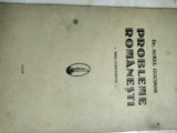 Probleme romanesti - Dr. Aurel Gocioman ( 1936)