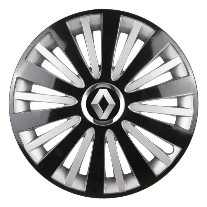 Set 4 Capace Roti, potrivite jantelor de R15, pentru Renault, model falcon dual