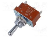 Comutator basculant NKK SWITCHES Poz: 3 SP3T ON-OFF-ON 6A/250VAC 20A/30VDC