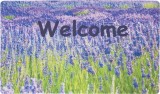 Covoras intrare MagicHome Welcome exterior, 45x75 cm, Baza Cauciuc, Suprafata Poliester