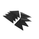 Cumpara ieftin Set 4 triunghiuri antiderapante benzi antialunecare pentru covor sau mocheta,