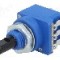 Potentiometru rotativ, 100k&Omega;, cu intrerupator ac&amp;#355;ionat prin apasare, {{Caracteristici}}, {{Putere}}, SR PASSIVES - WH16BK-1-B100K