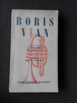 Theatre - Boris Vian (carte in limba franceza) foto