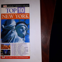 CY - Ghid calatorie "Ghiduri Turistice Vizuale / TOP 10 / New York" impecabil