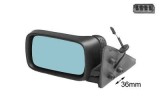 Oglinda exterioara Bmw Seria 3 E36 12.1990-03.2000 partea stanga View Max Albastra Flat electrica 51168119159, modele cu 4 usi