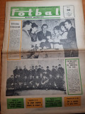 Fotbal 5 ianuarie 1967-art.mehala timisoara,ripensia,chinezul,dinamo,jiul,galati