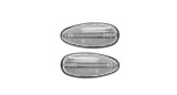 Set lampa semnalizare laterala Mitsubishi Lancer 09.2003-08.2008, Outlander 05.2003-03.2007, fata, stanga+dreapta, indicator dinamic; LED; Tuning;
