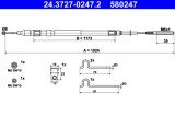ATE 24.3727-0247.2 Cablu, frana de parcare