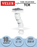 Tunel solar de lumina rigid pentru acoperis tip terasa Velux TCR
