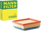 Filtru aer Mann C 24 024 BMW Seria 1 2 3 4 (F20 F21 F22 F30 F32 F36) Insertie 231x205x72mm