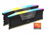 Cumpara ieftin Memorie RAM Corsair Vengeance RGB 32GB DDR5 6000MHz CL30 Kit of 2