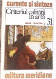 CRITERIUL CALITATII IN ARTA-JAKOB ROSENBERG-352722