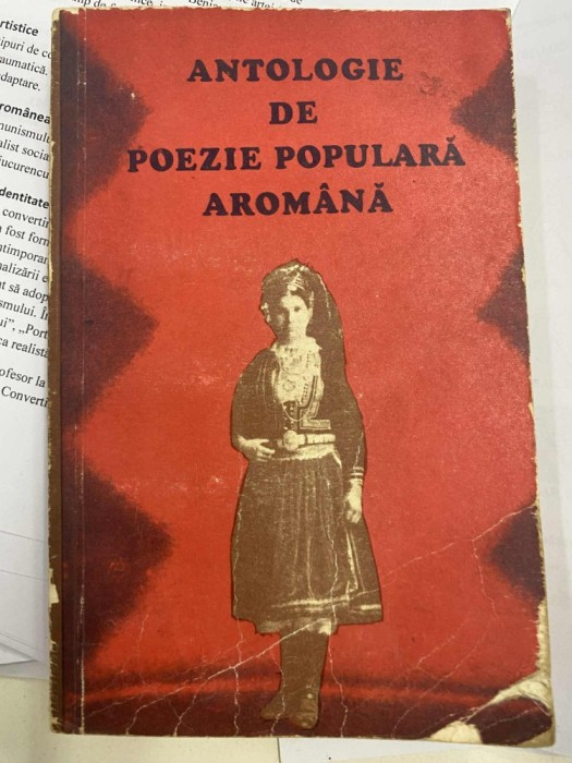 Antologie de poezie populara aromana, ed. Chirata Iogoveanu-Dumitru