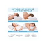 Periu premium de susținere a g&acirc;tului din spumă cu memorie de densitate mare