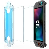 Folie 9H Nintendo Switch 2 cu aplicator Asteroid GSM SwitchAura NS1, transparenta (Pachet 2buc.)