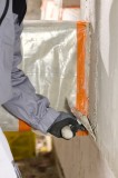 Banda de mascare pentru fatada, portocaliu, 33m x 48mm - Tesa 4694