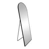Cumpara ieftin Oglinda cu picior Lorens Negru 46x150 cm