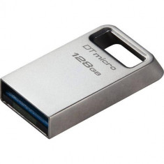 Stick USB Kingston DataTraveler Micro G2 128GB USB 3.0 (Argintiu)
