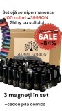 Set de ojă semipermanentă 10 ml + 3 magneți, 100 buc, lichidare de stoc