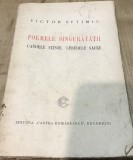 T. Carte Regalista, Poemele singuratatii
