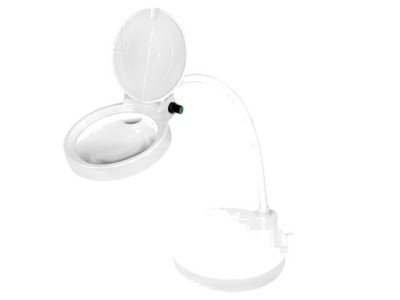Lupă de masă LOGILINK WZ0067 cu lumină LED 8dpt și 32dpt, USB, &amp;Oslash;100mm foto