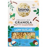 Granola cu Nuci si Continut Scazut de Zahar Ecologic/Bio 375g
