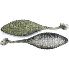 Grub Hide Up Stagger Wide 4&amp;quot;, 246 Silver Shad, 10.2cm, 4buc/pac foto