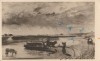 1951 Romania - CP pictura Toamna pe Valea Muresului de Eugen Popa, ilustrata RPR, Necirculata, Printata