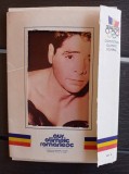 Set 9 fotografii medaliați olimpici, colecția &quot;Aur olimpic rom&acirc;nesc&quot;, I.P. Arta Grafică.