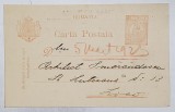 CARTE POSTALA DE RECLAMA , DESTINATA ARHITECTULUI PAUL SMARANDESCU , 1923