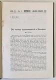ORPHEUS , REVISTA PENTRU CULTURA CLASICA , ANUL IV COMPLET , COLEGAT DE 5 NUMERE , IAN. - DEC. 1928