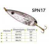 Lingurite oscilante Spn 17 Baracuda 5g/5.5g/7.5g 7,5g