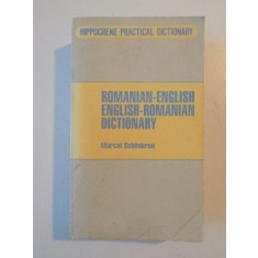 ROMANIAN-ENGLISH/ENGLISH-ROMANIAN DICTIONARY de MARCEL SCHONKRON 1991