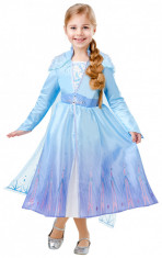 FROZEN II Costum Elsa 7-8 ani foto