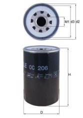 MAHLE OC 206 Filtru ulei