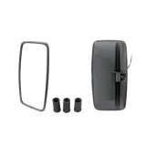 Oglinda retrovizoare exterioara Tir Partea Stanga/ Dreapta Convex Manuala Cu Incalzire 410x205 mm pentru brat fi 15/18/20/22 mm, Aftermarket