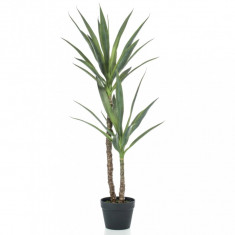 Emerald Yucca artificiala, 110 cm, în ghiveci GartenMobel Dekor