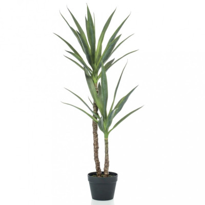 Emerald Yucca artificială, 110 cm, &amp;icirc;n ghiveci foto