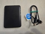 Hard disk extern Western Digital 1TB, USB3.0, negru 2.5 inci, WDBUZG0010BBK-EB