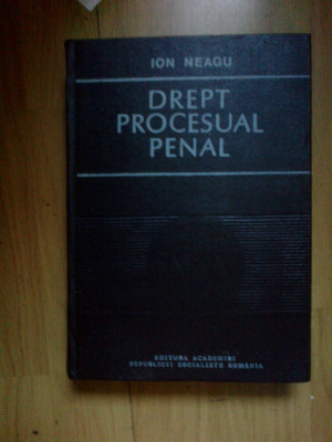 a3b DREPT PROCESUAL PENAL -ION NEAGU foto