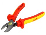 Clești laterali izolați 160mm pentru tăiere 1kVAC 1,5kVDC