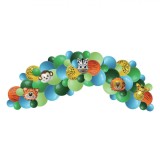 Set Baloane Decorative, Jungle, 60 Bucăți, Multicolor, Oem