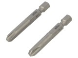 Capăt de șurubelniță Phillips PH3 50mm - Set 2 Bucăți