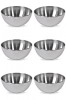 Set boluri, 6 piese, 1.8 l, Metal, Argintiu