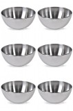Set boluri, 6 piese, 1.8 l, Metal, Argintiu