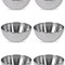 Set boluri, 6 piese, 1.8 l, Metal, Argintiu